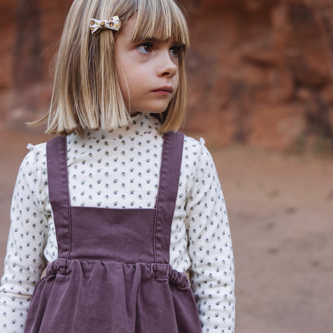 Plum Girls Bib Jumper