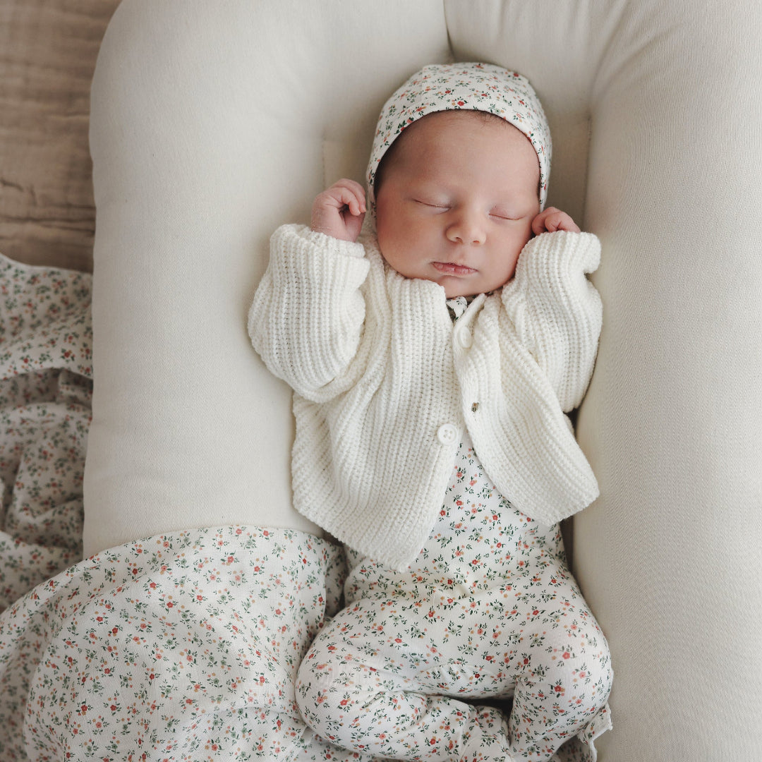 Winter White Chunky Knit Shrug