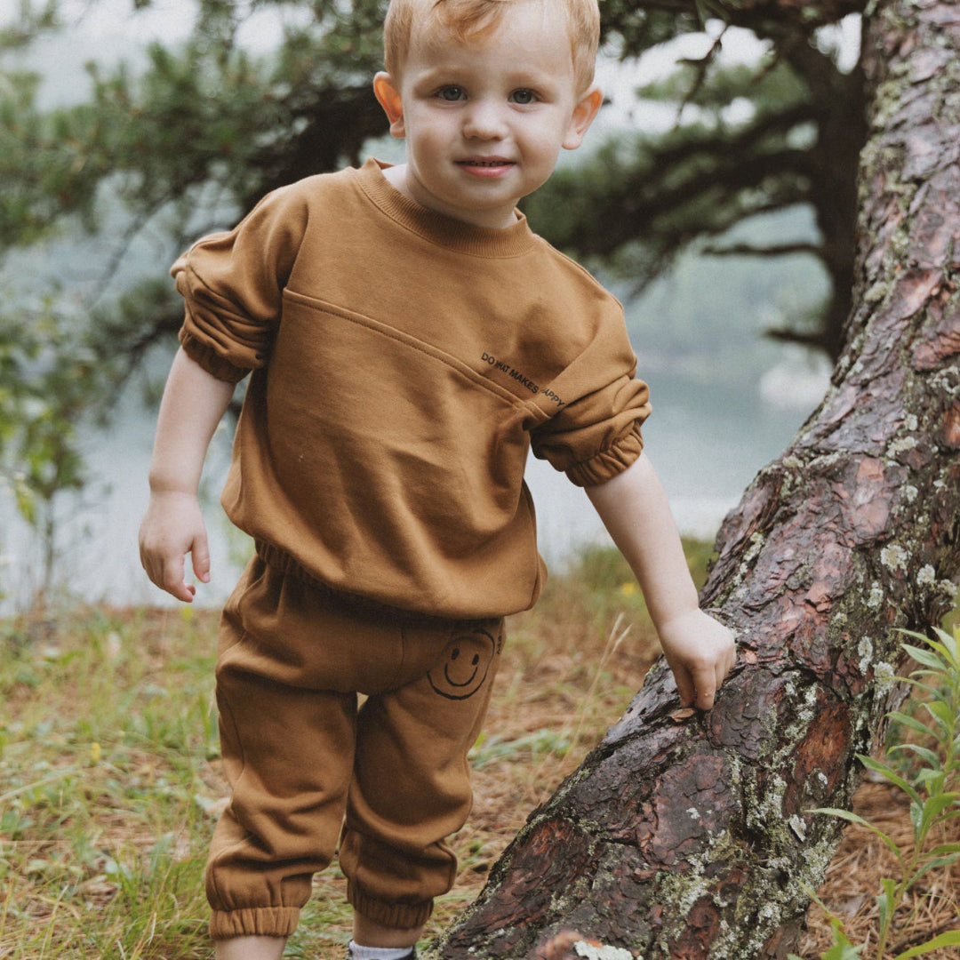 Ochre French Terry 2-Piece Set