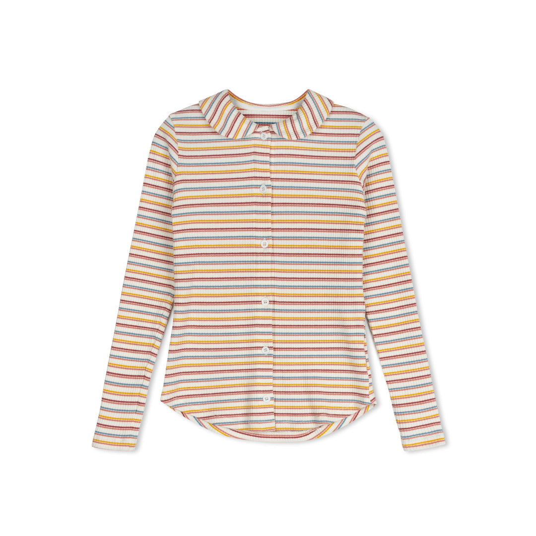 Dark Peter Pan Striped Tee