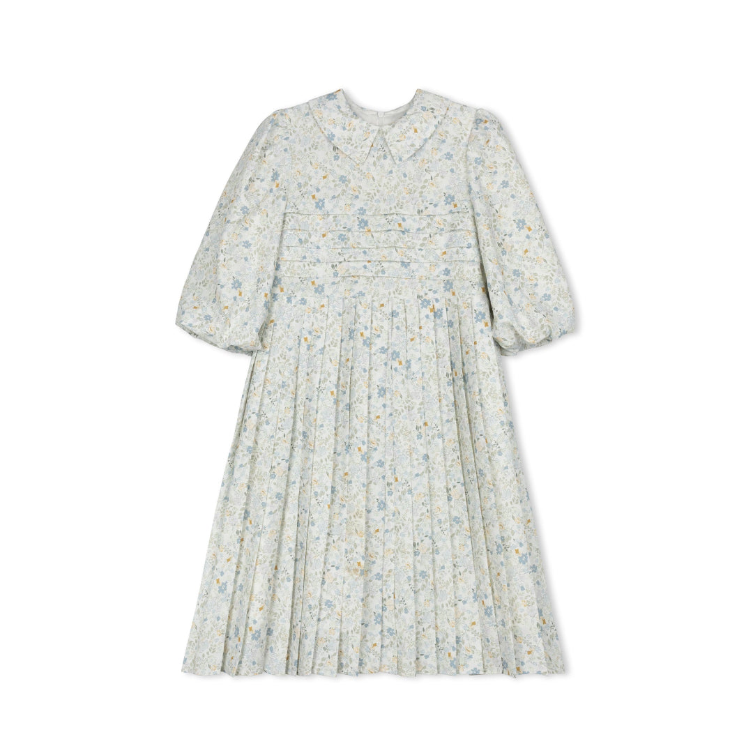 Floral Pleat Dress