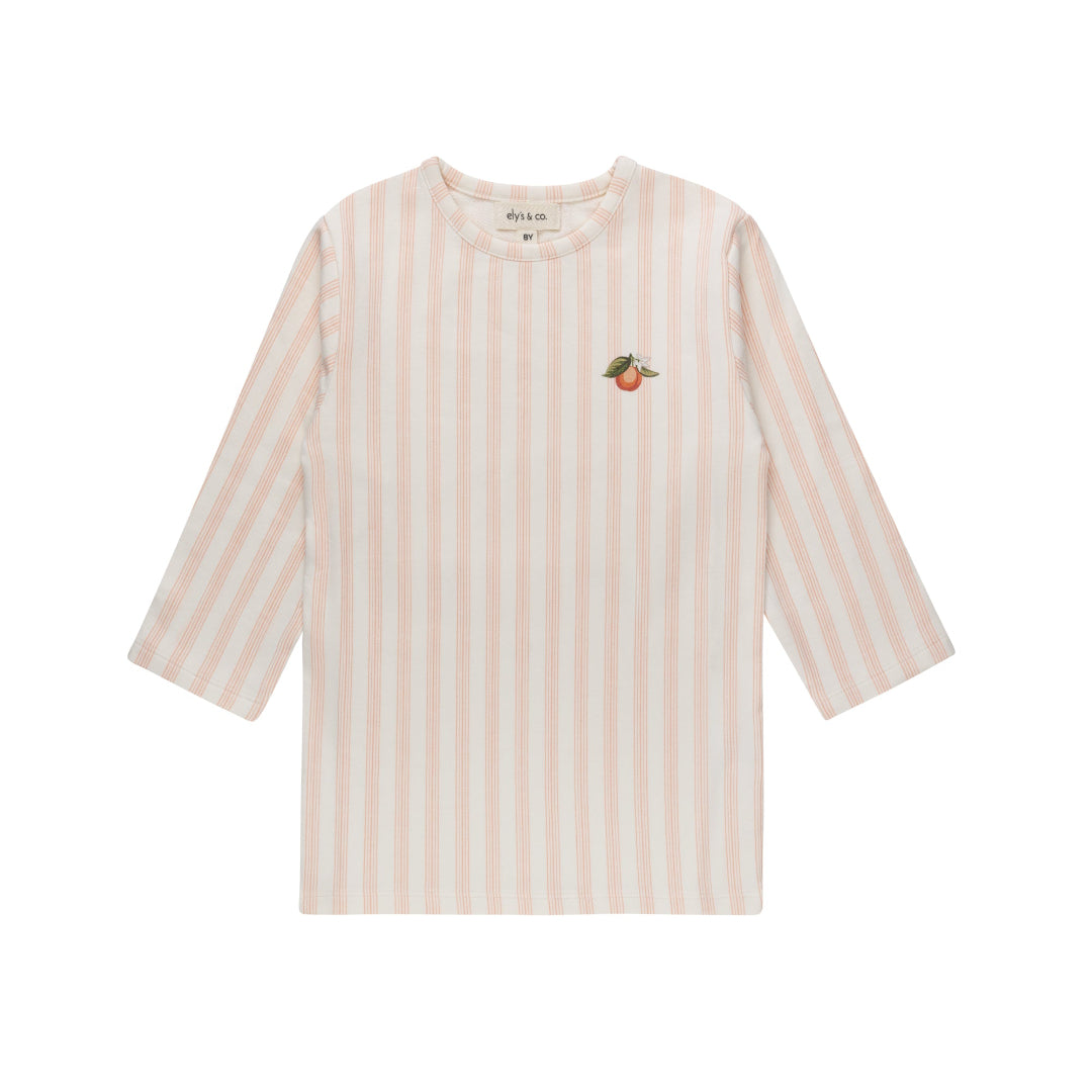 Peach Fruit Collection 3/4 Sleeve Tee
