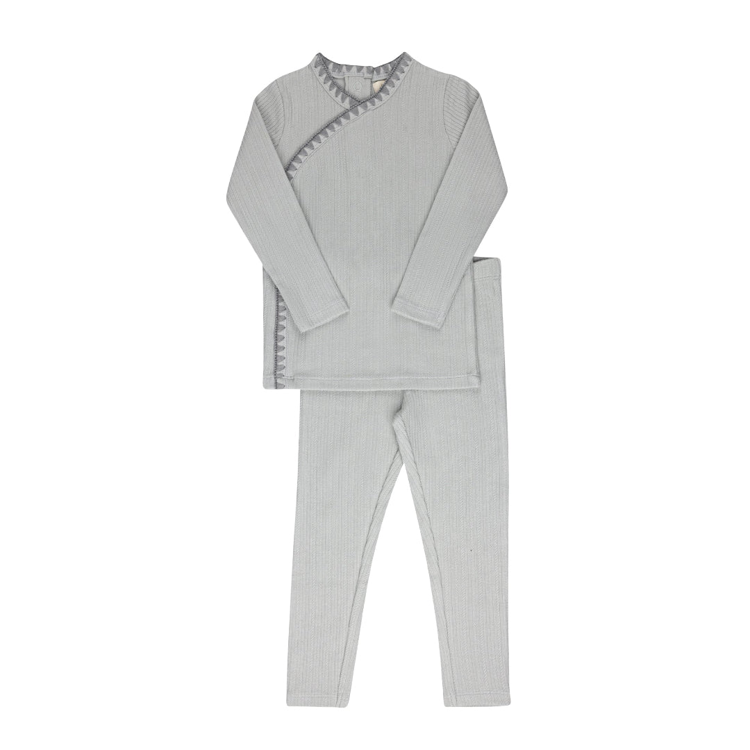 Blue Whip Stitch Collection Lounge Set