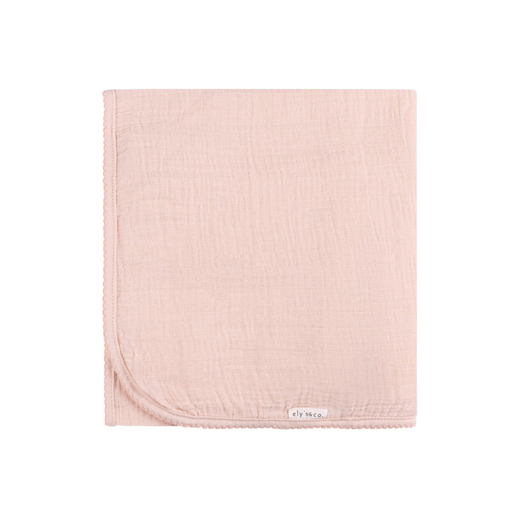 Baby Pink Muslin Swaddle
