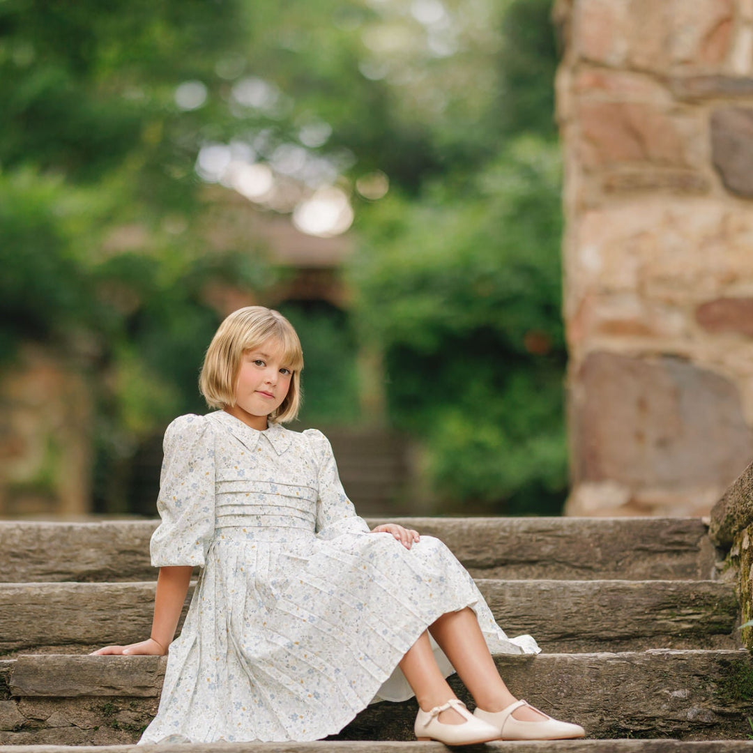 Floral Pleat Dress