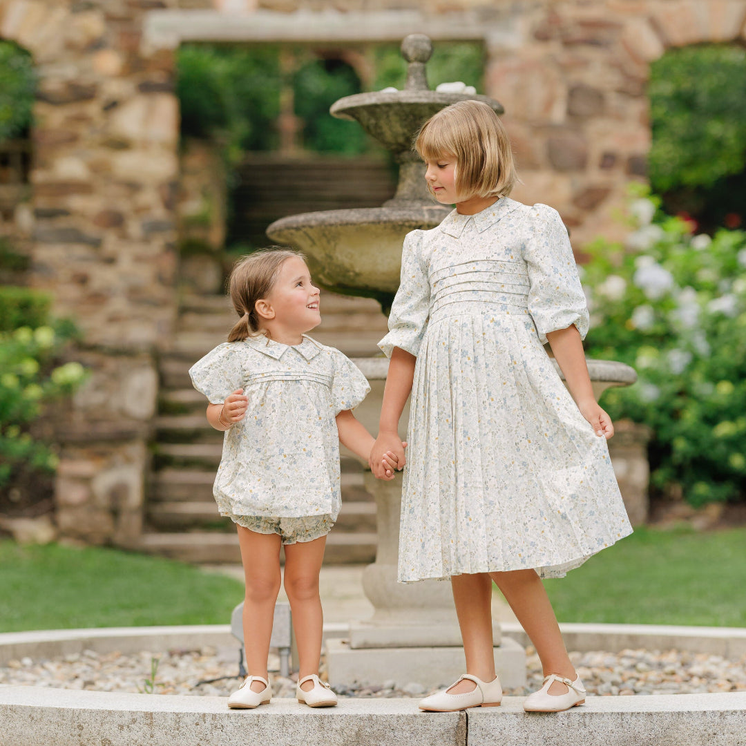Floral Pleat Dress