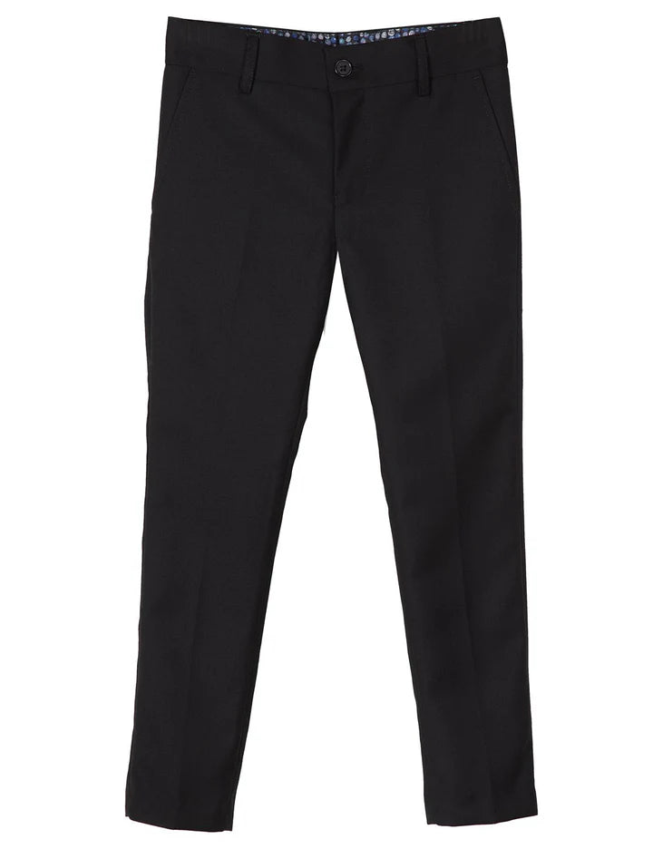 Charkole Black Slim Fit Dress Pants Ele Ella Charkole Black Slim Fit Dress Pants Ele Ella