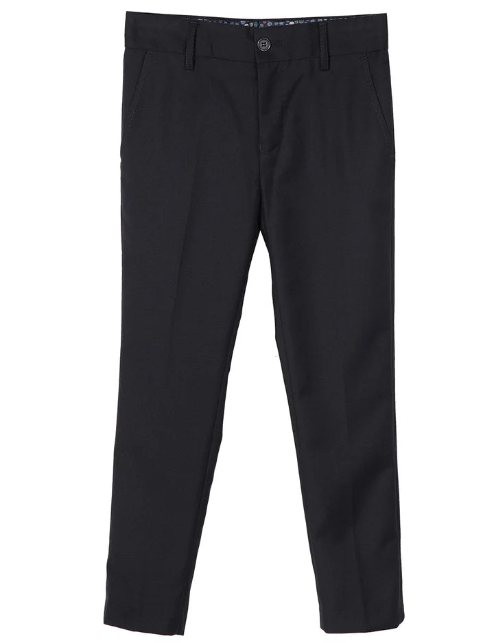 Armando Martillo Skinny Fit Dress Pants- Navy