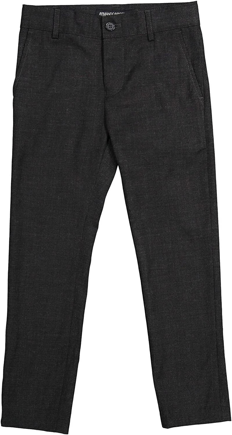 Armando Martillo Skinny Fit Dress Pants- Charcoal