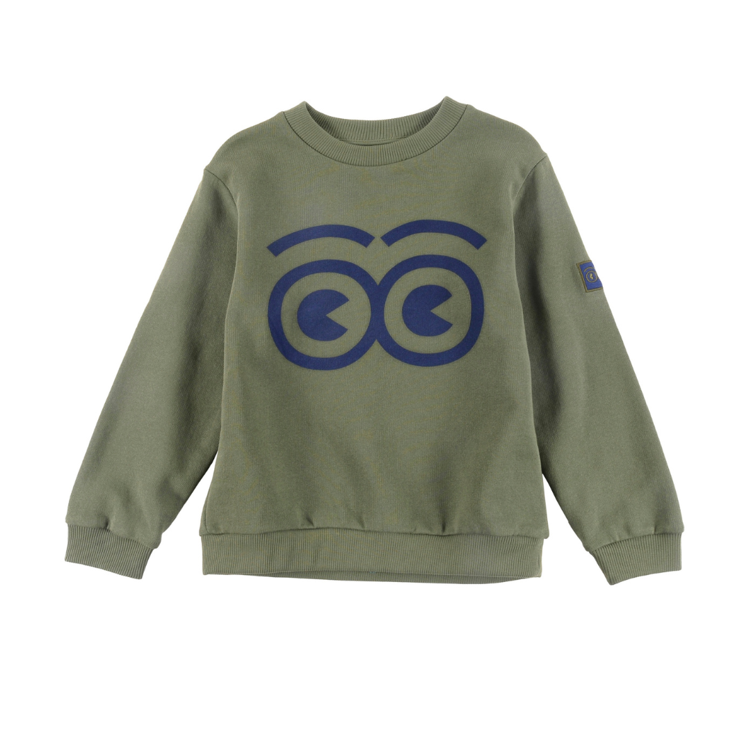 Green Family Regular Fit Sweatshirt