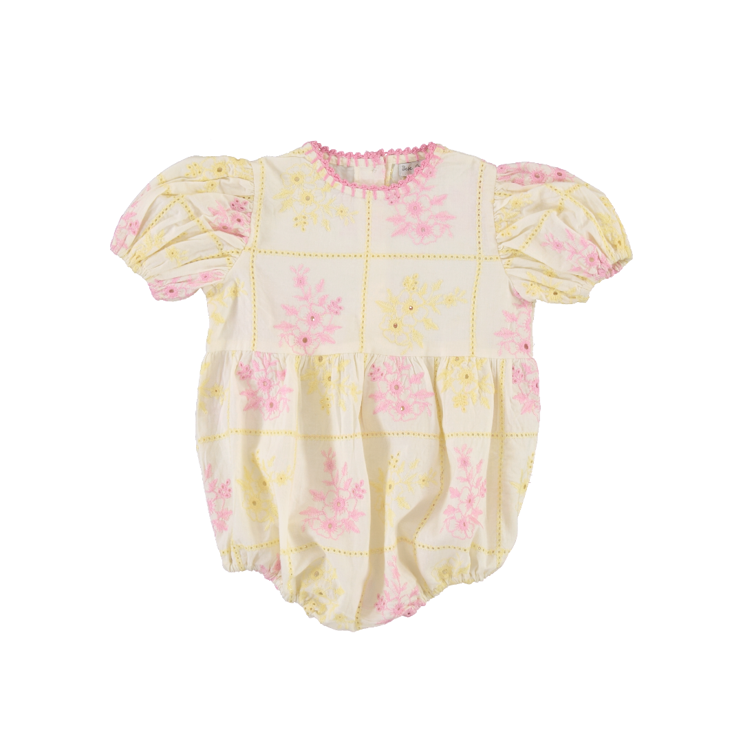 Alba Patchwork Romper
