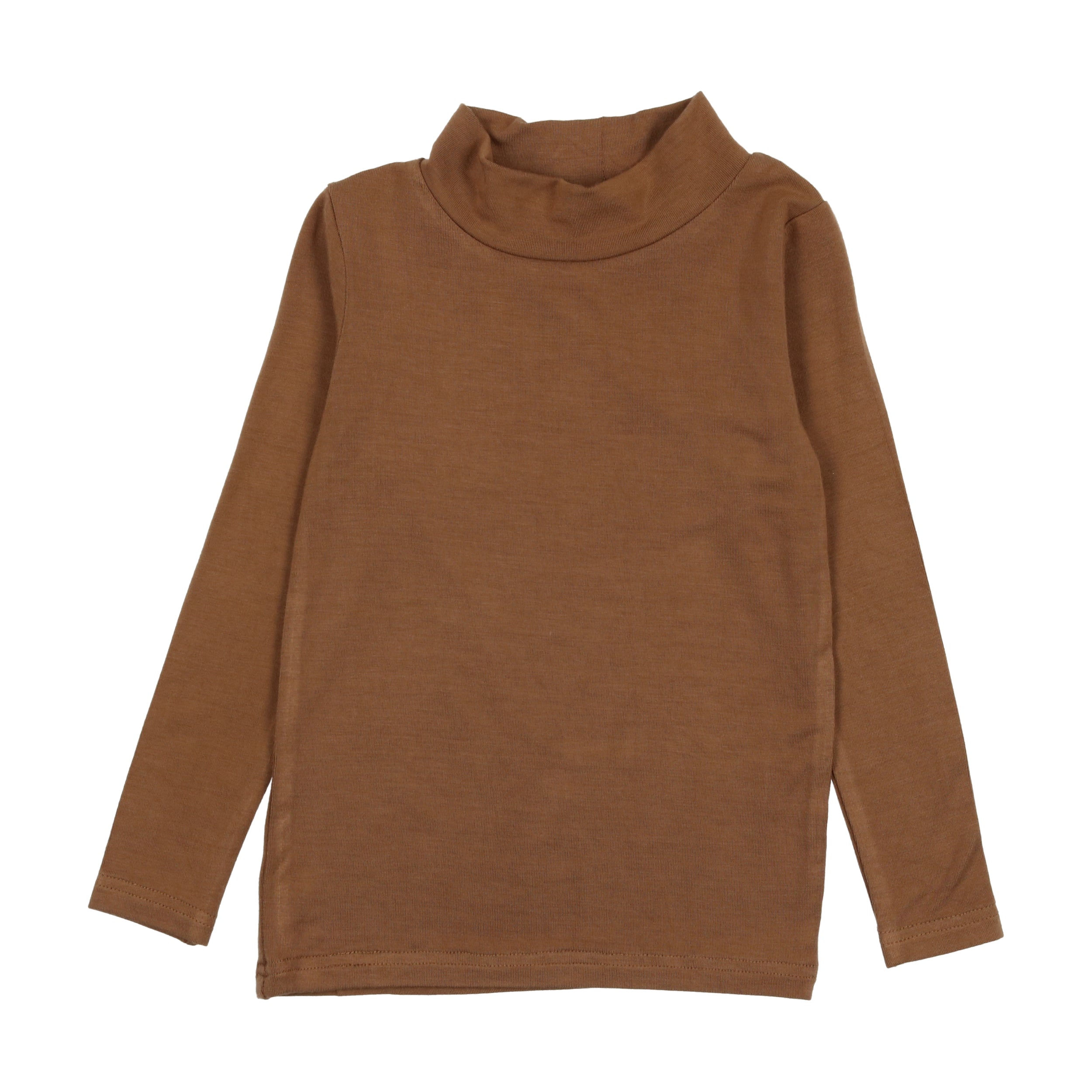 Camel Bamboo Mockneck