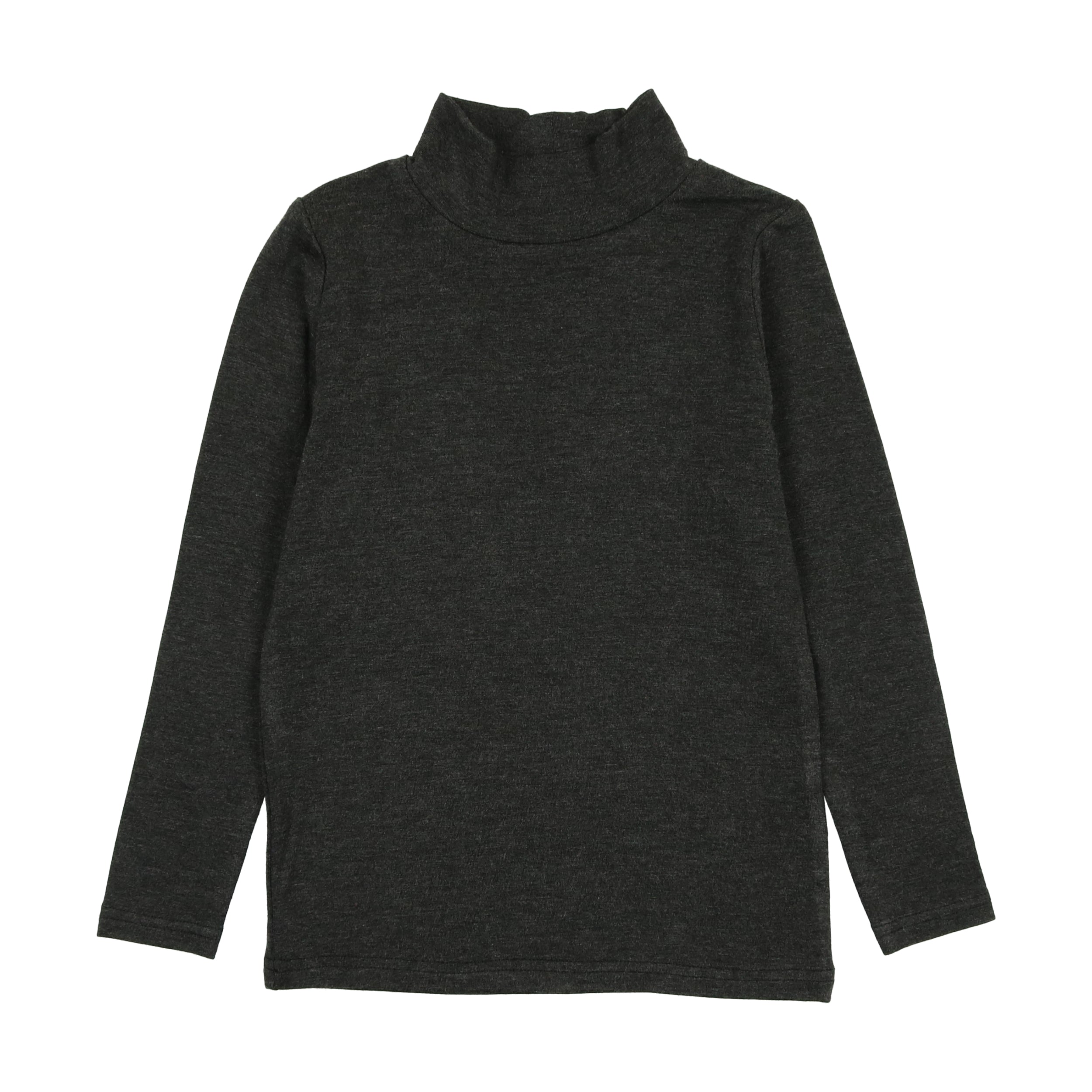 Grey Bamboo Mockneck