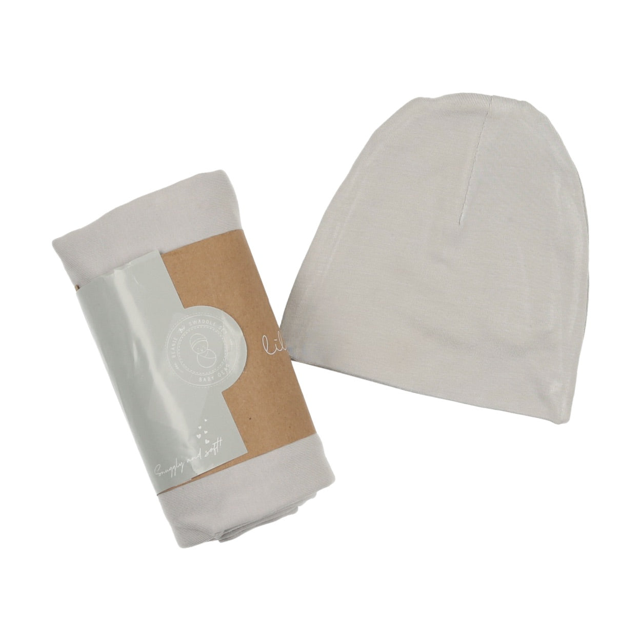 Pale Blue Bamboo Swaddle Set