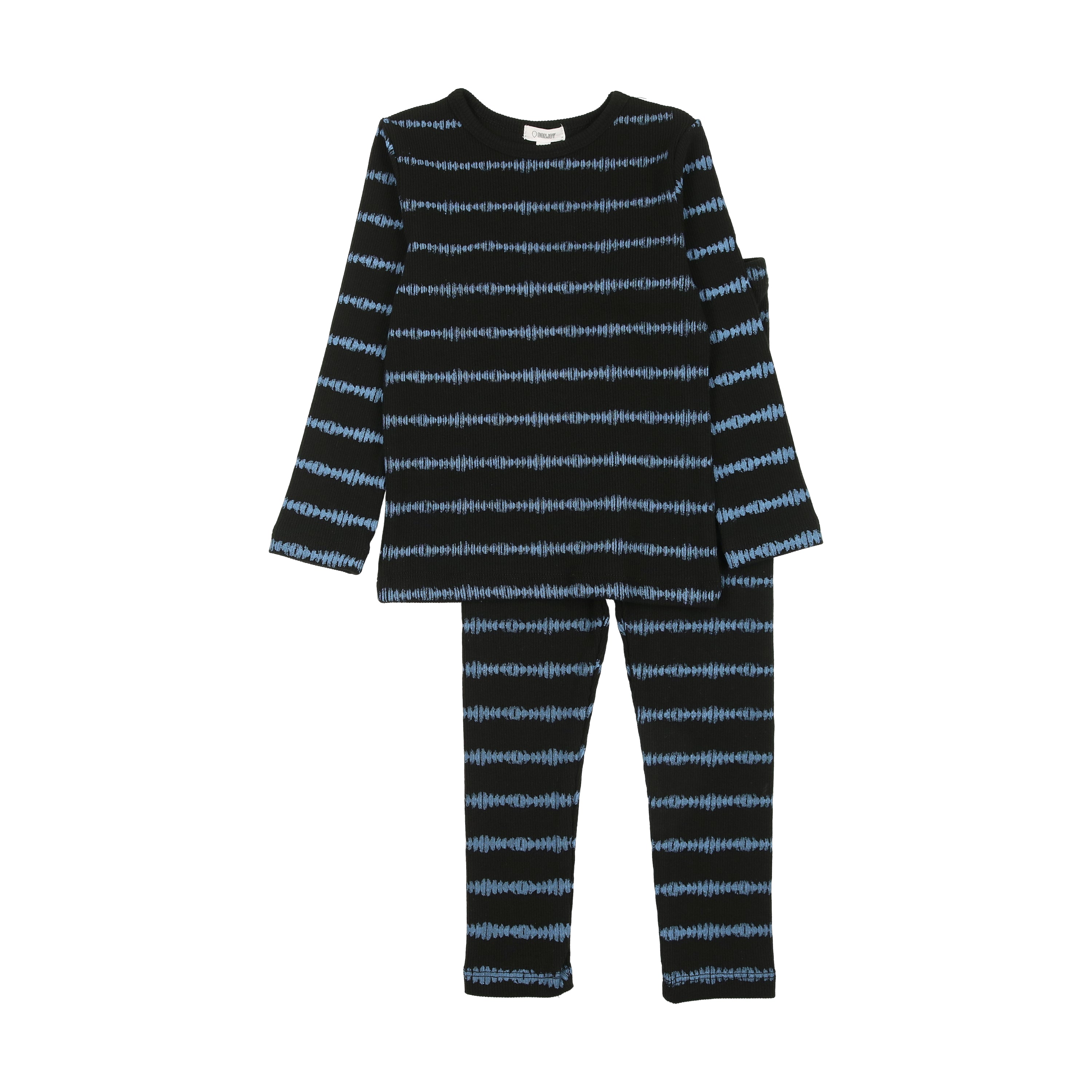 Blue Wave Sweatshirt Set