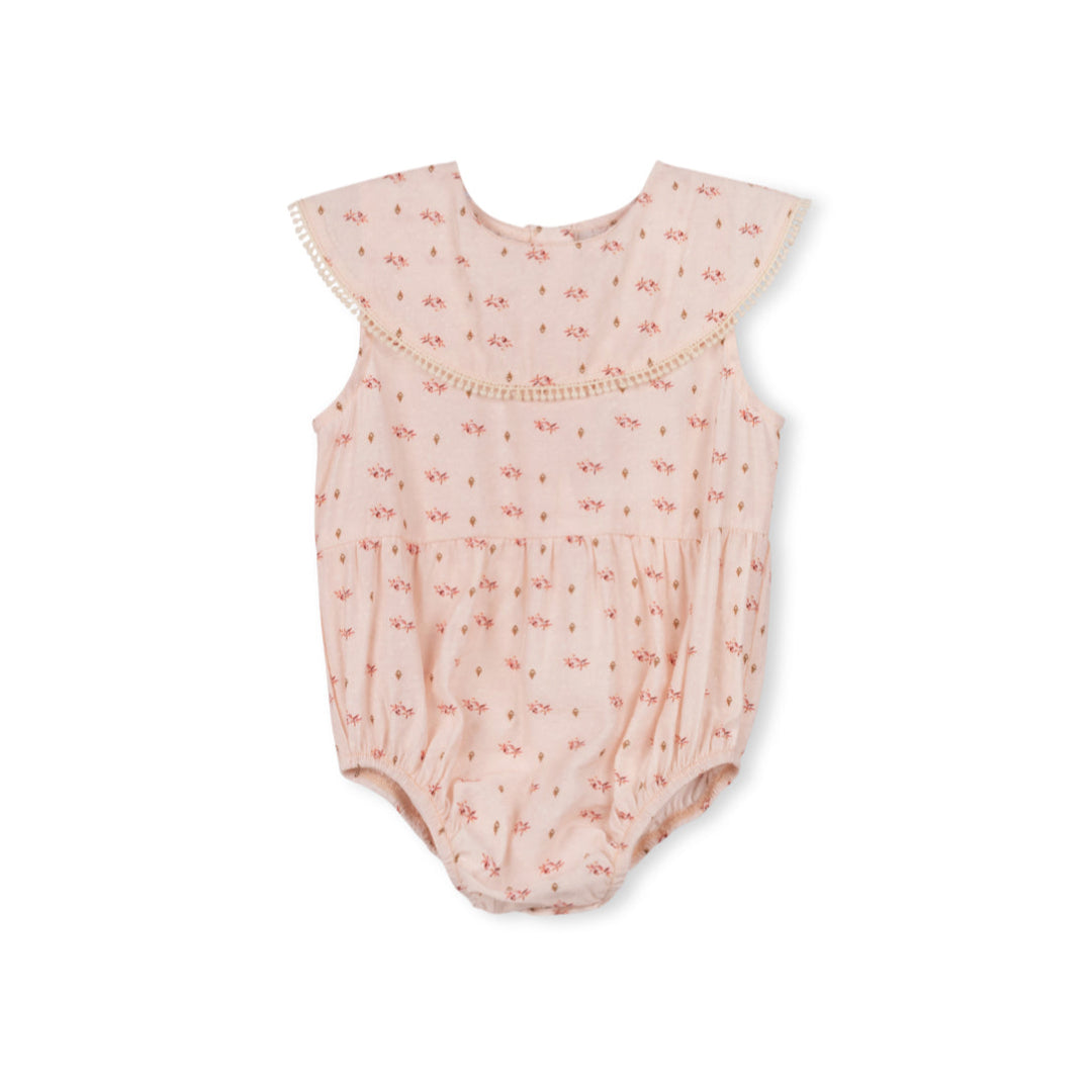 Floral Dan Big Shoulder Floral Romper