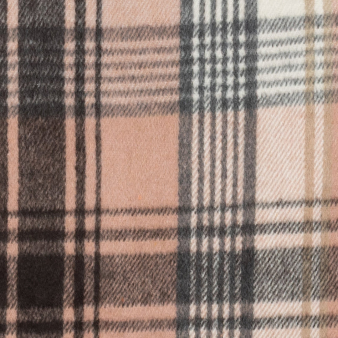 Plaid Gilt Wool Dress