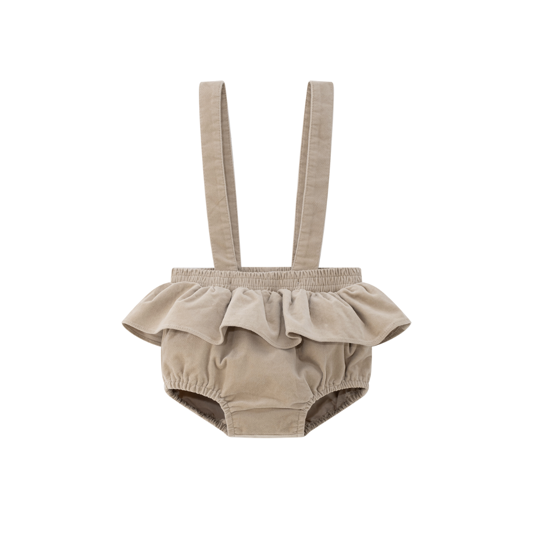 Cream Ruffle Bloomer