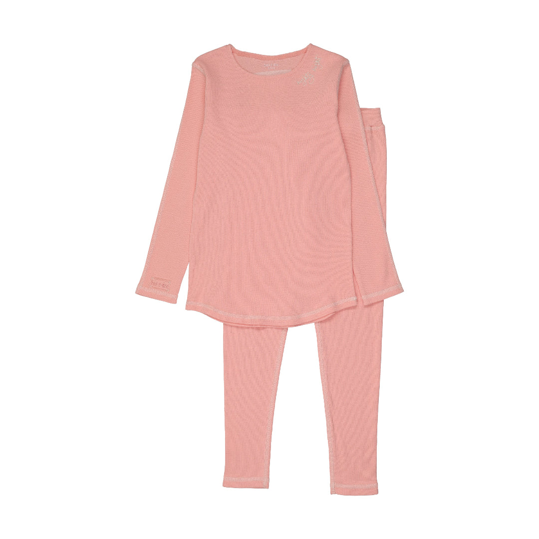 Coral Contrast Loungewear