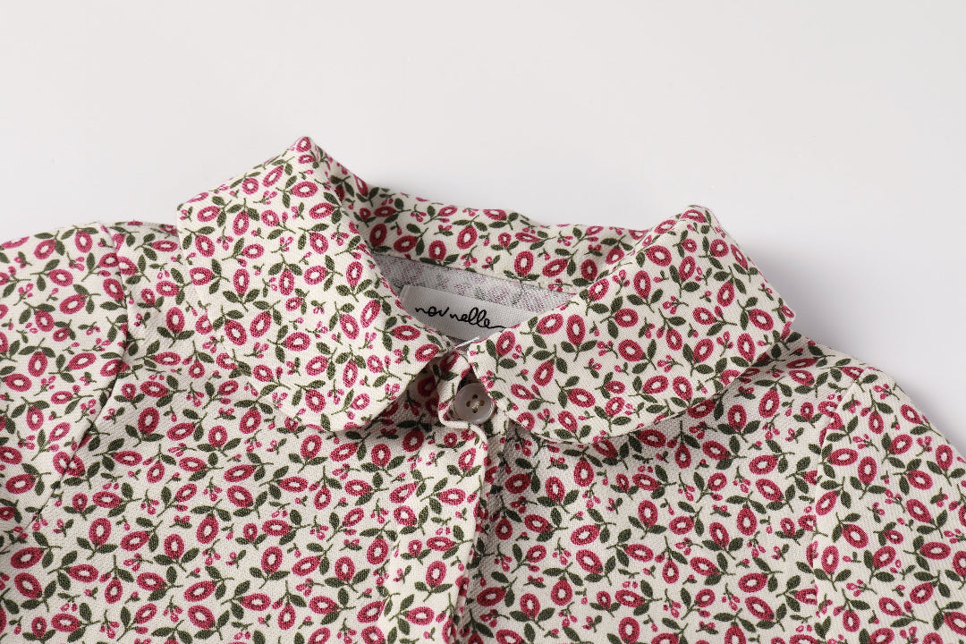 Floral Magenta Girls 3pc Set