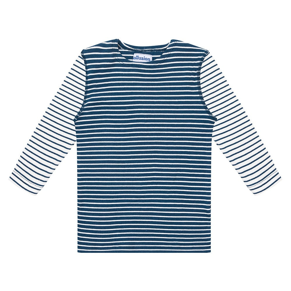 Navy/White Striped T-shirt