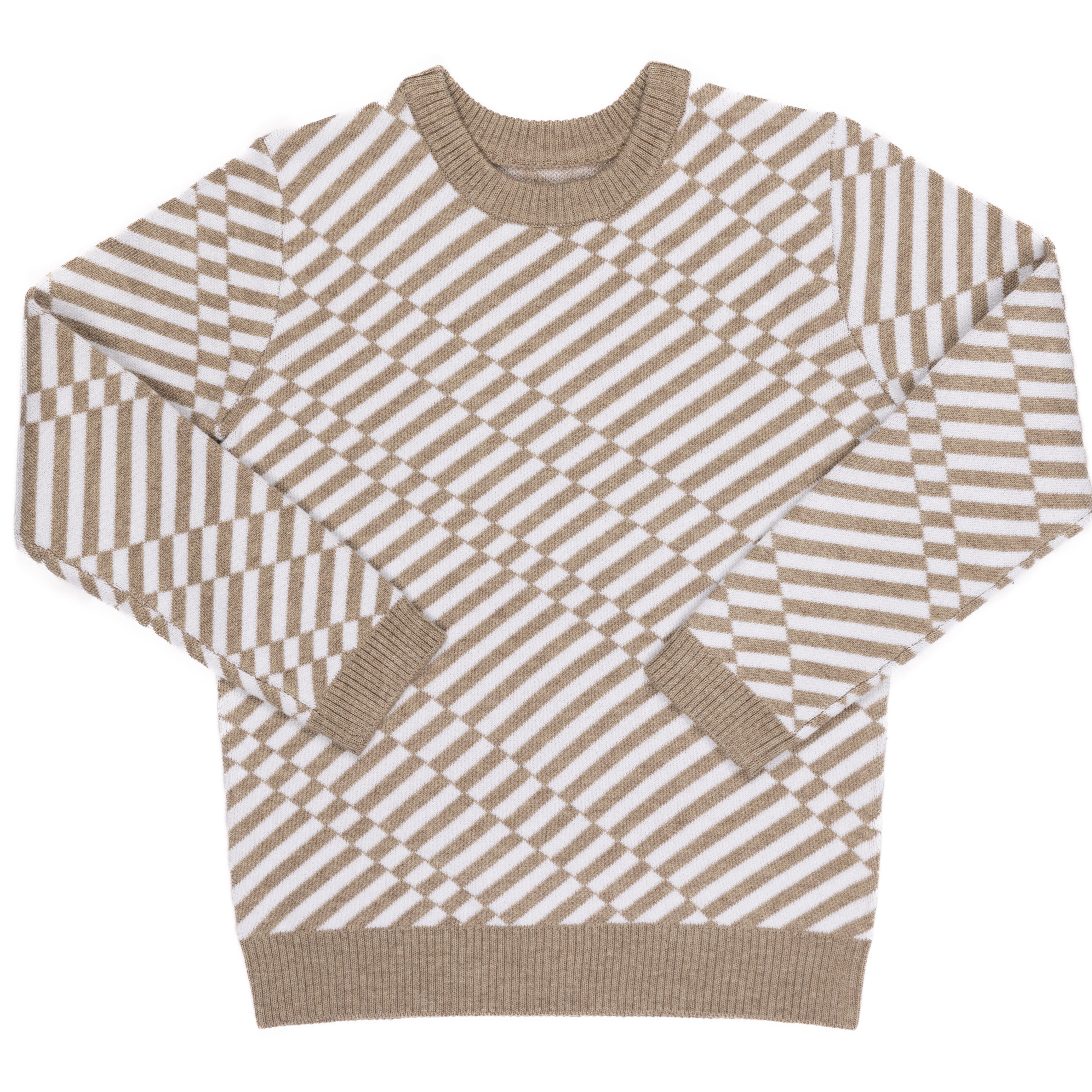 Cocoa Retro Pattern Sweater