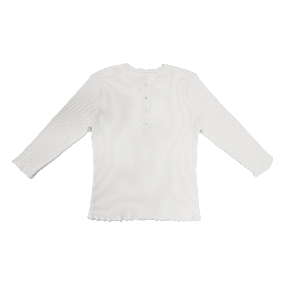 White Blanc Knit Top