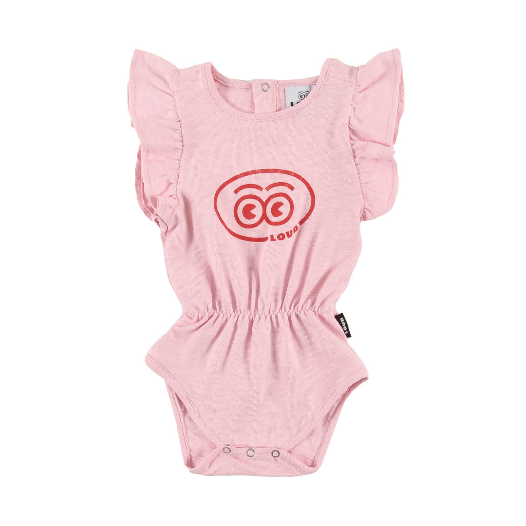 Orchid Pink Baby Girl Romper