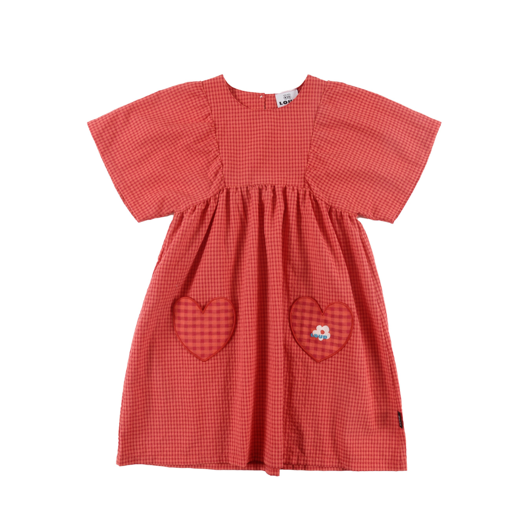 Red Check Dress