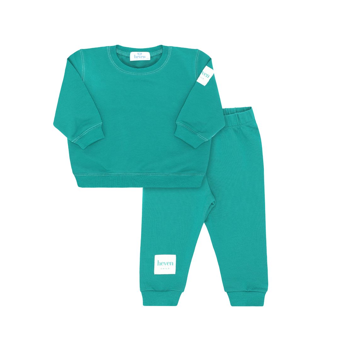 Green Baby Jogger Set