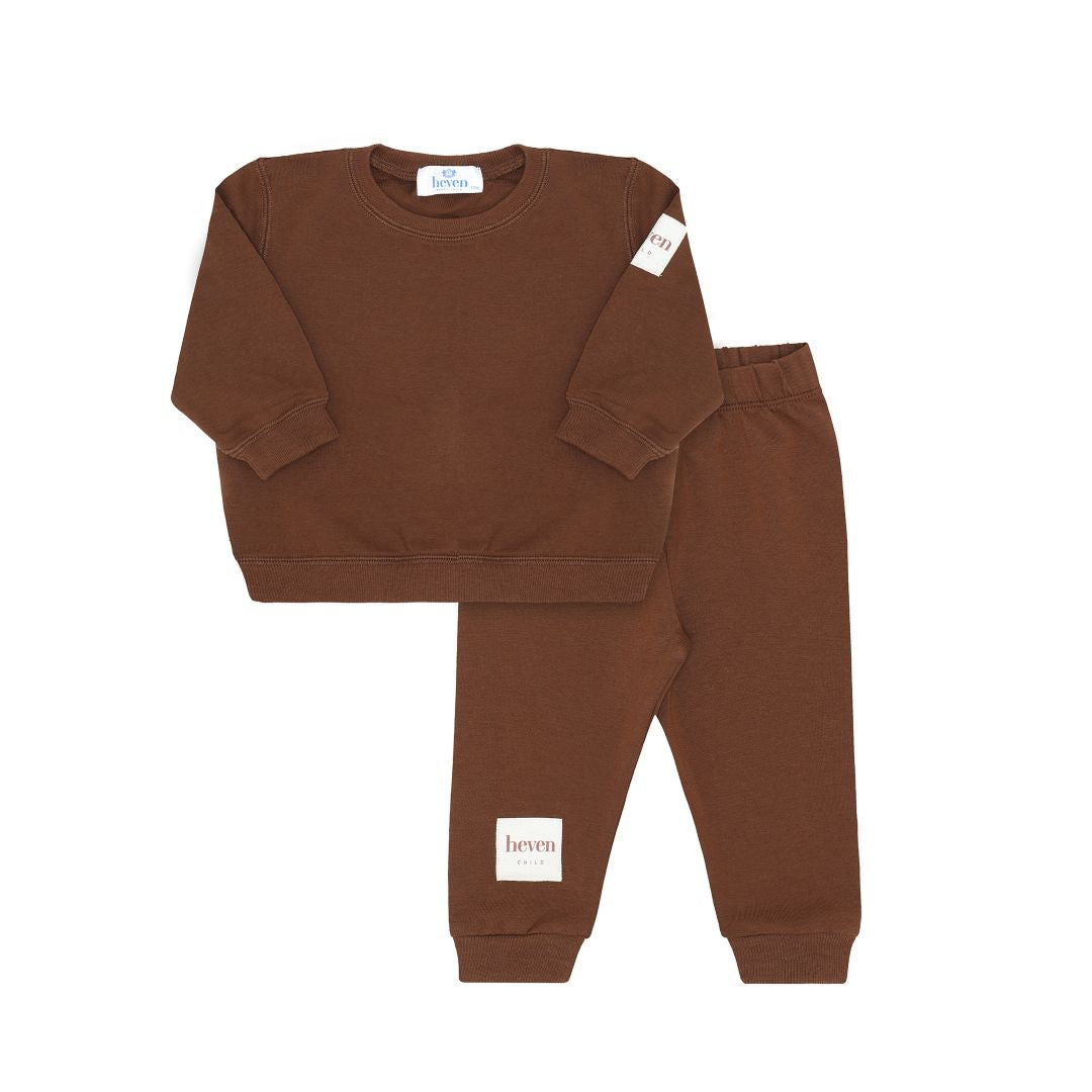 Mocha Baby Jogger Set