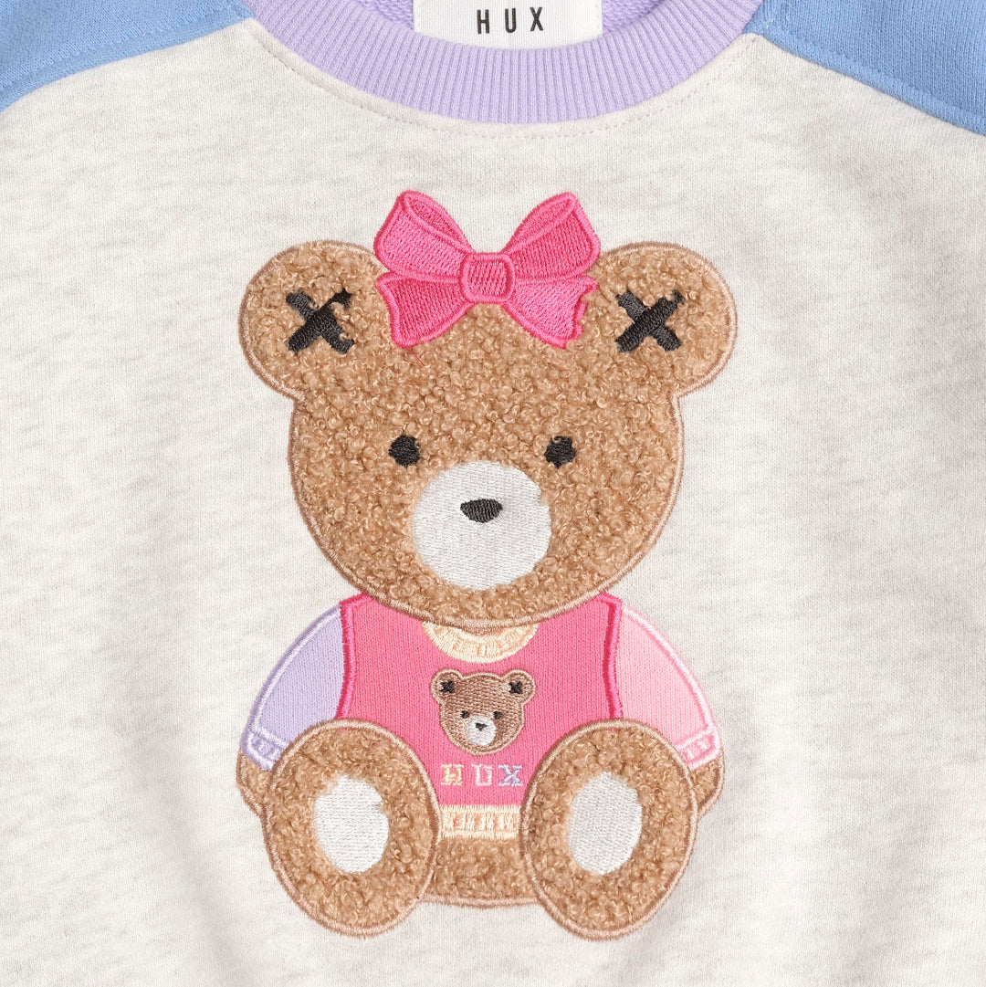 Varsity Huxette Spliced Sweatshirt