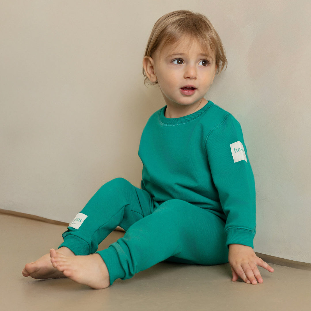 Green Baby Jogger Set