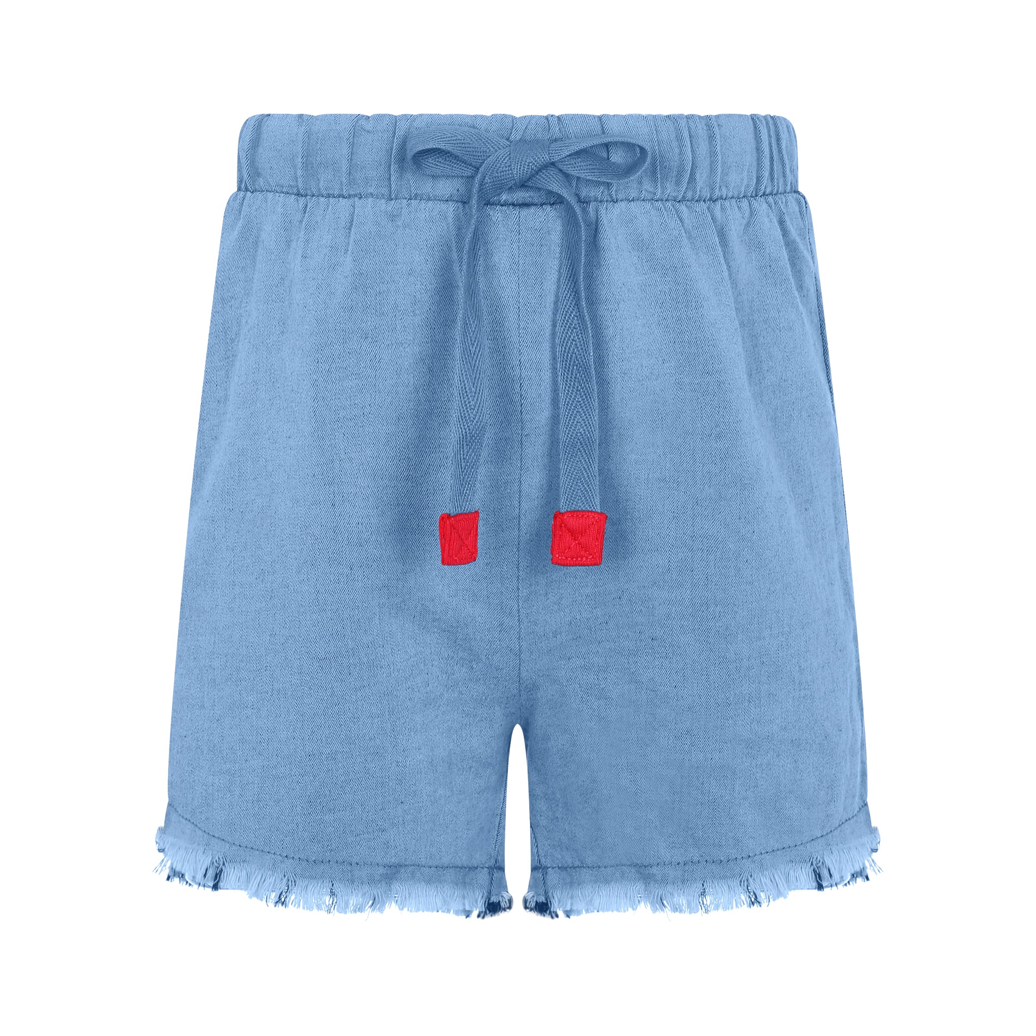 Light Blue Denim Shorts