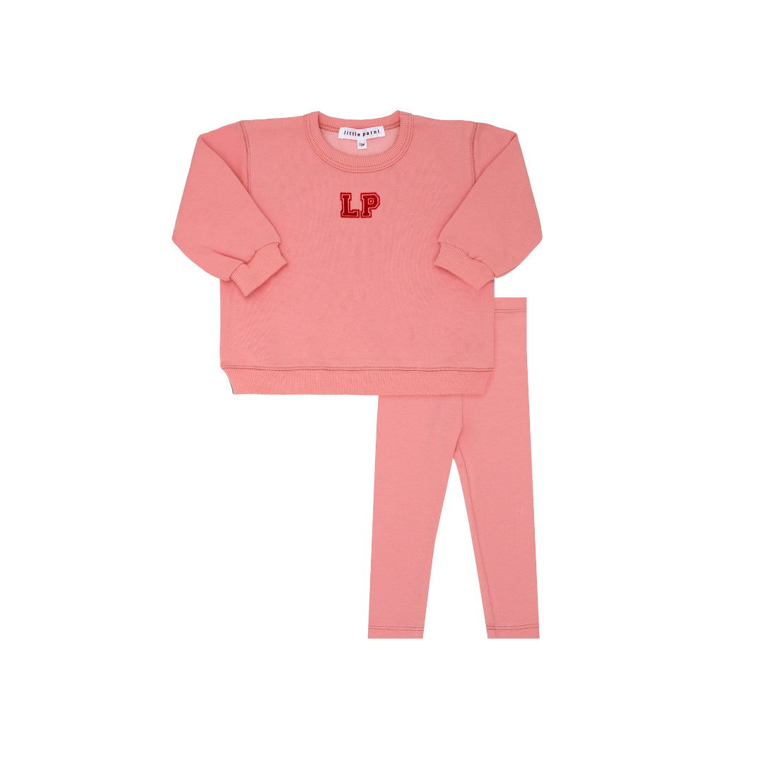 Pink LP Baby Sweatshirt + Leggings