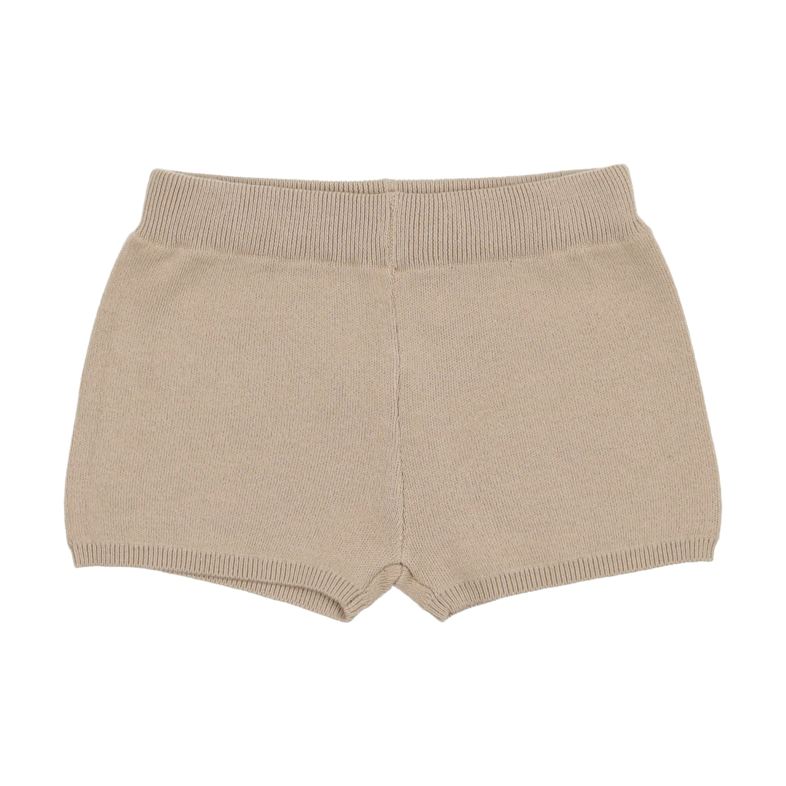 Taupe Knit Shorts