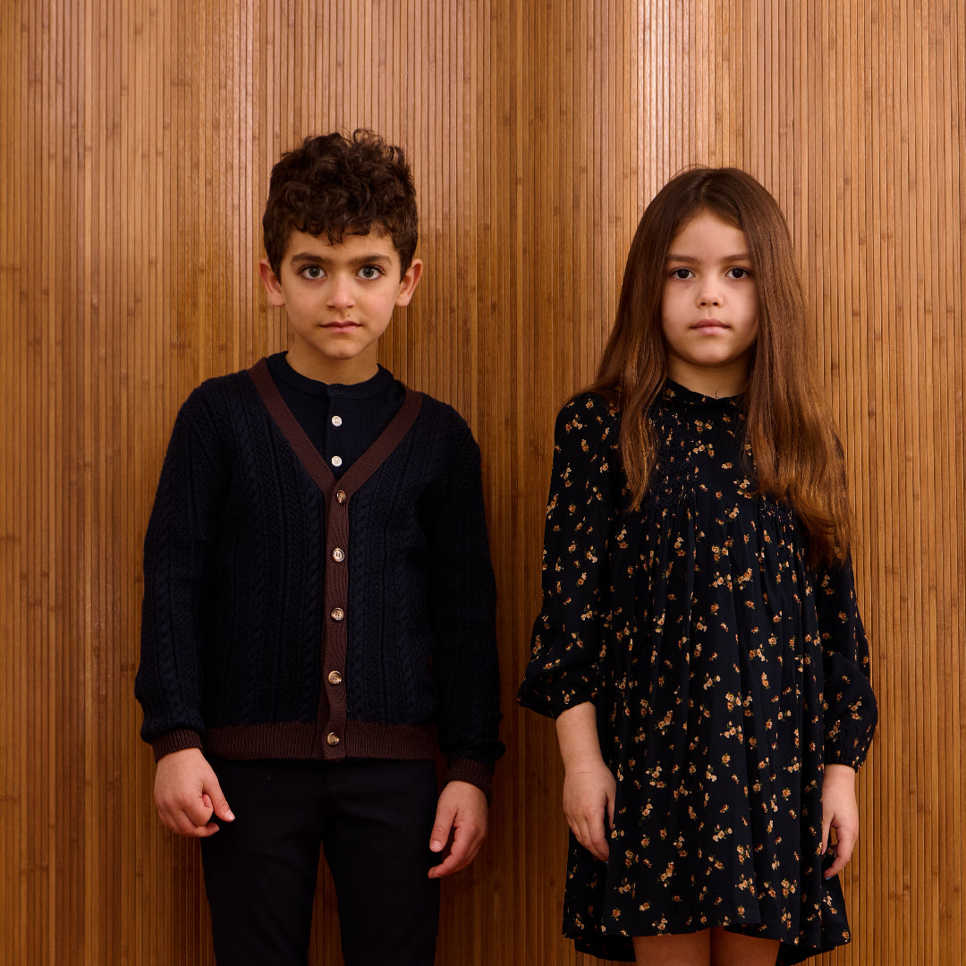 Navy Melissa Dress