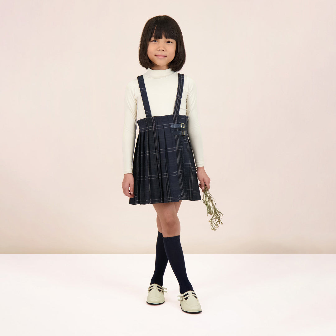 Multiplaid Kilt Skirt