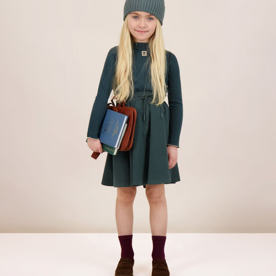 Green Circle Skirt