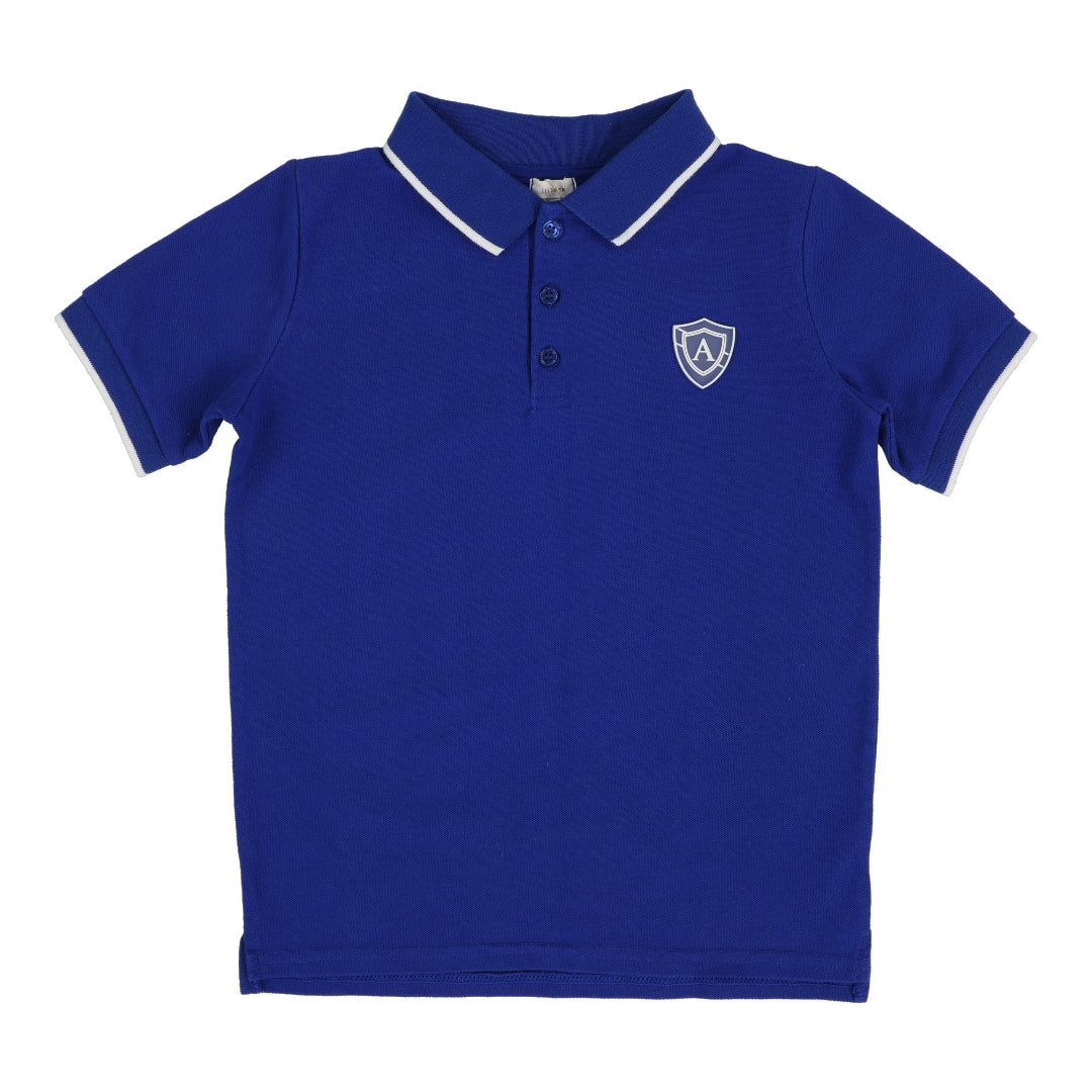 Royal Blue Logo Polo