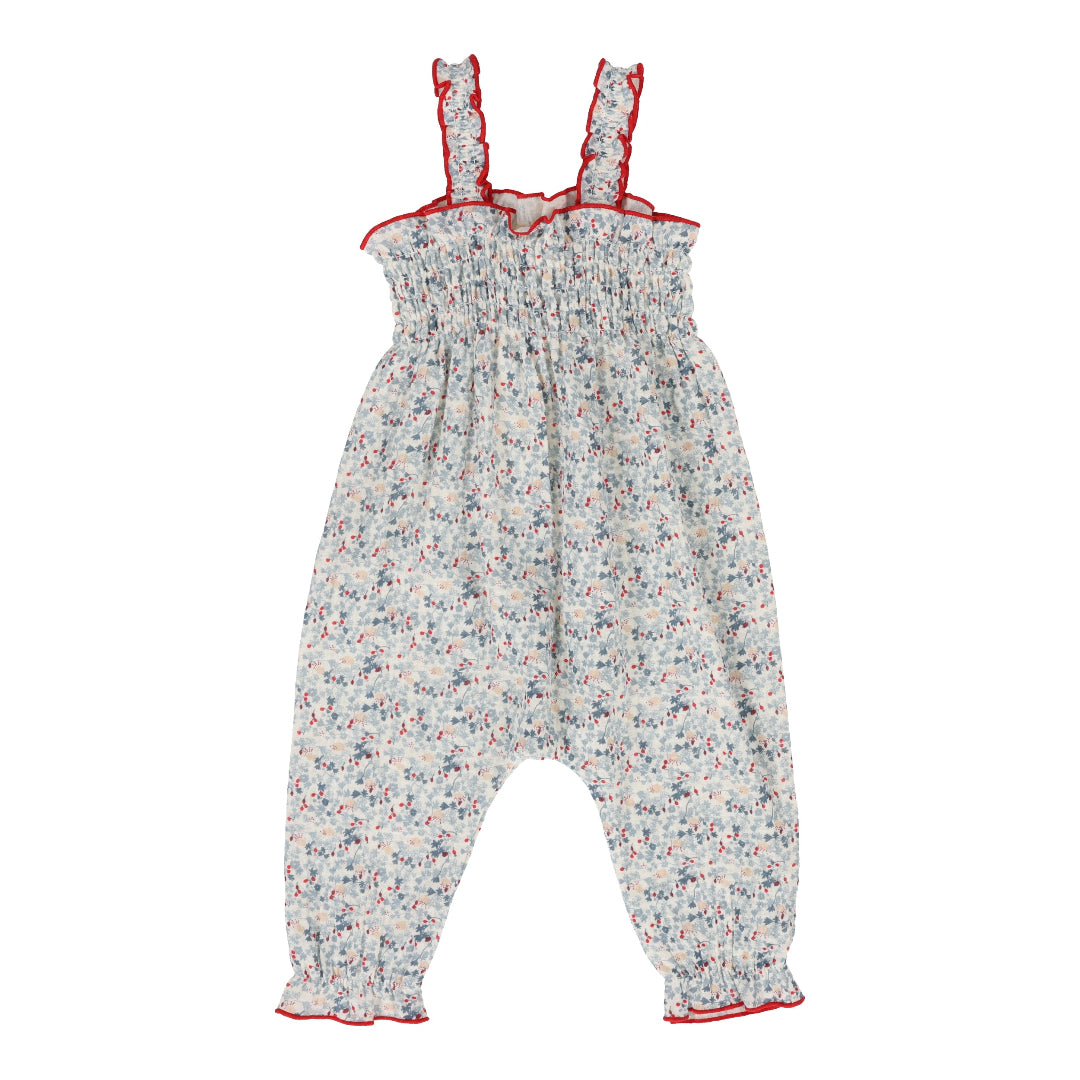 Floral Long Bubble Romper