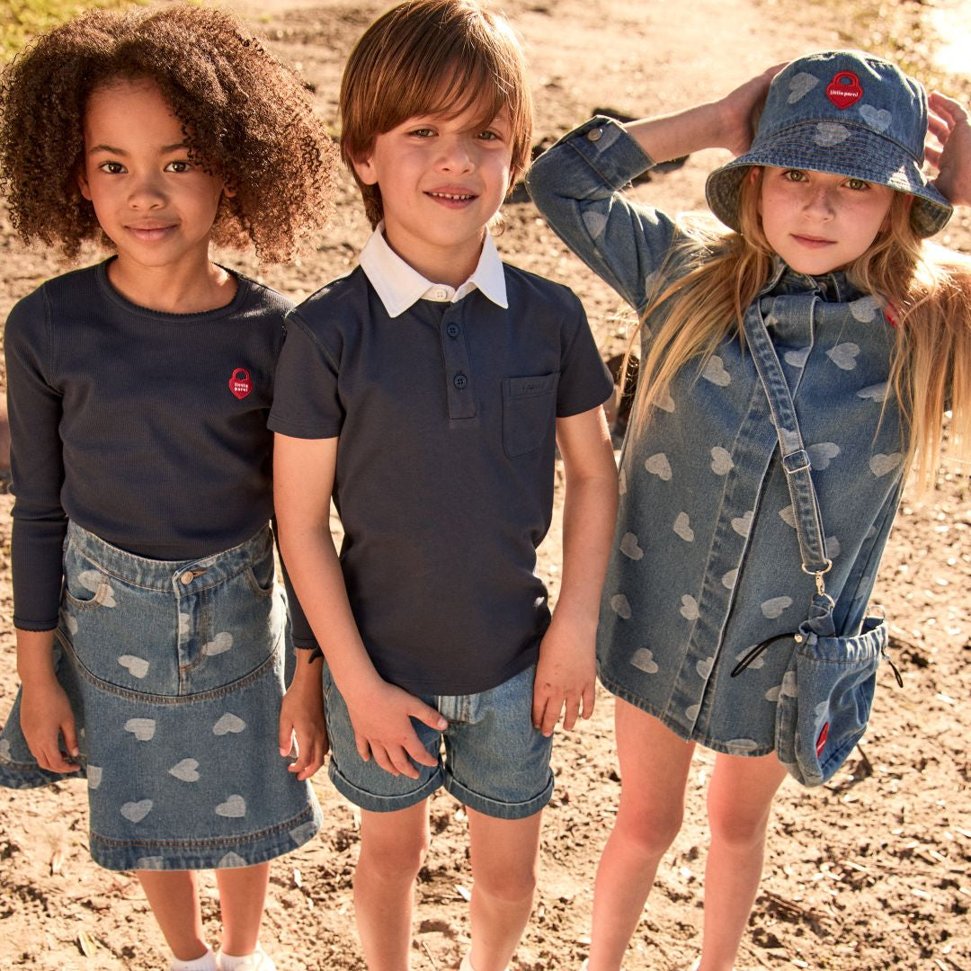 Navy Blue Vintage Polo