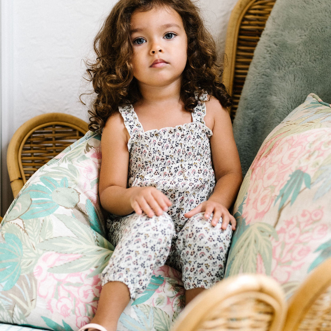 Multi Smocked Bubble Romper