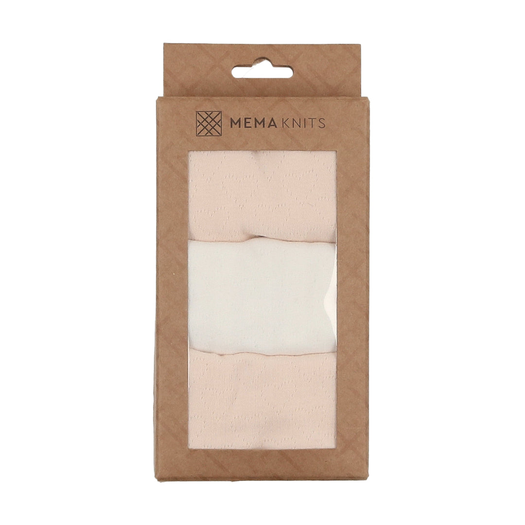 Pink Shades Pointelle Undershirts