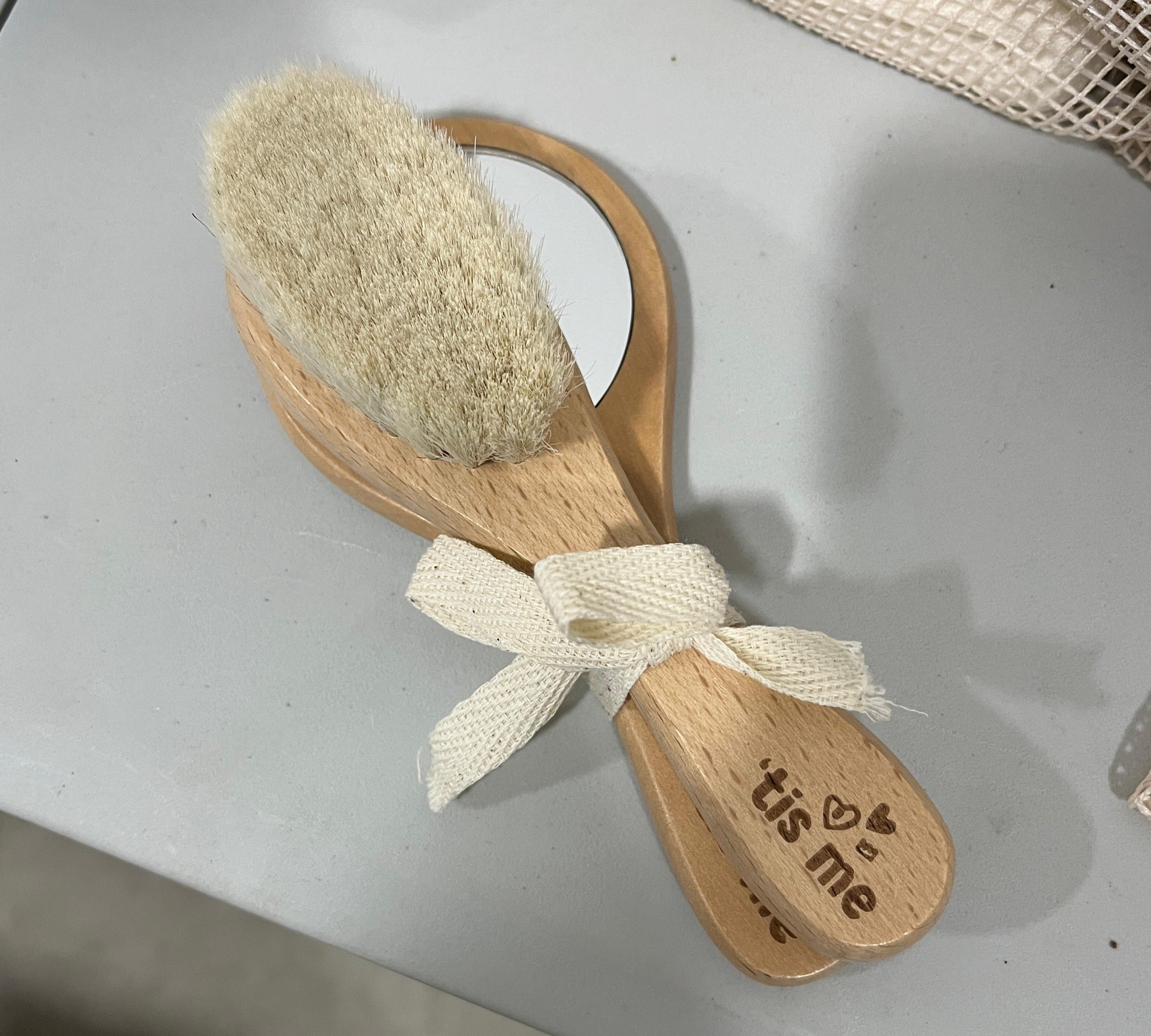 Brush & Mirror Set