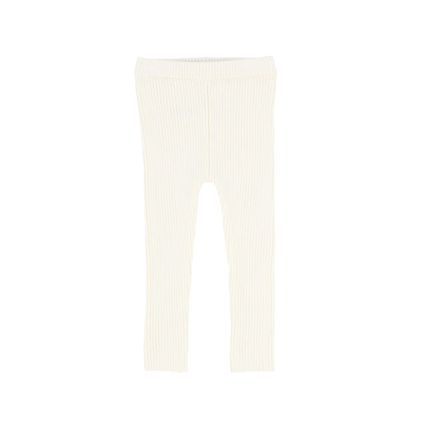 Ivory Knit Leggings