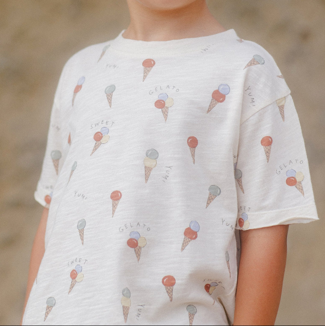 Gelato Raw Edged Tee