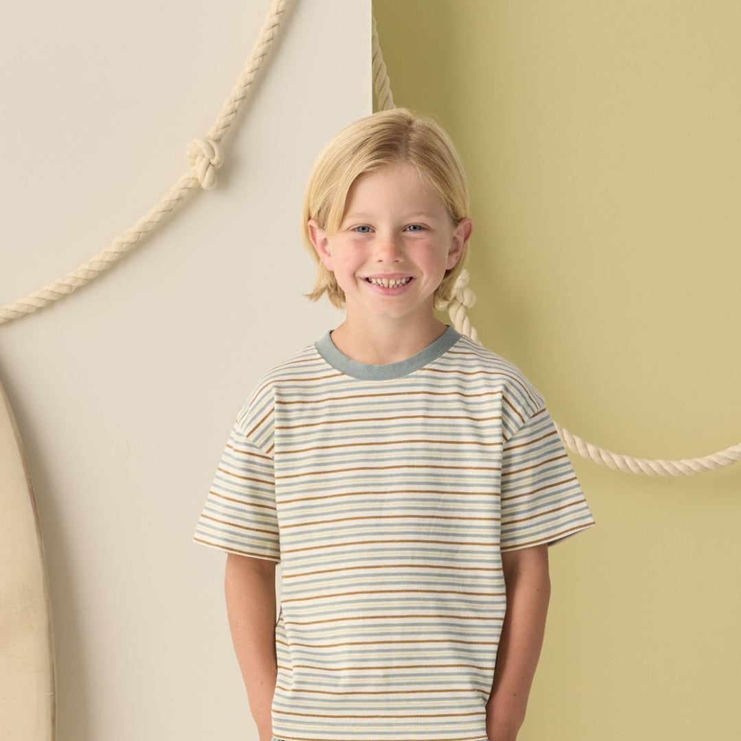 Vintage Stripe Relaxed Tee