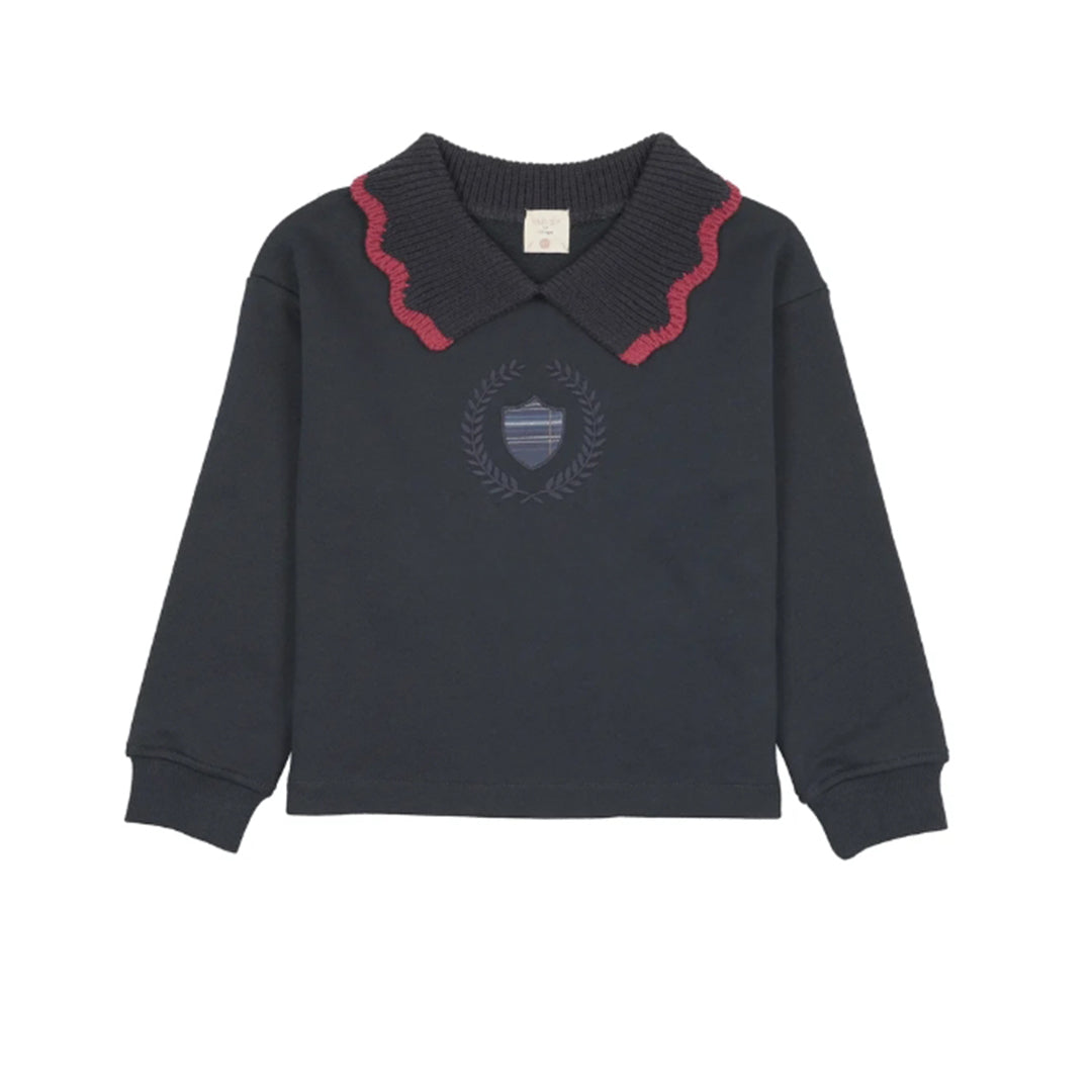 Navy Fan Club Girls Sweatshirt (Custom)