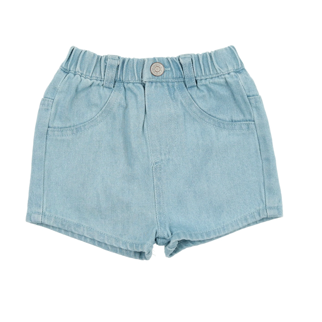 Light Wash Denim Shorts